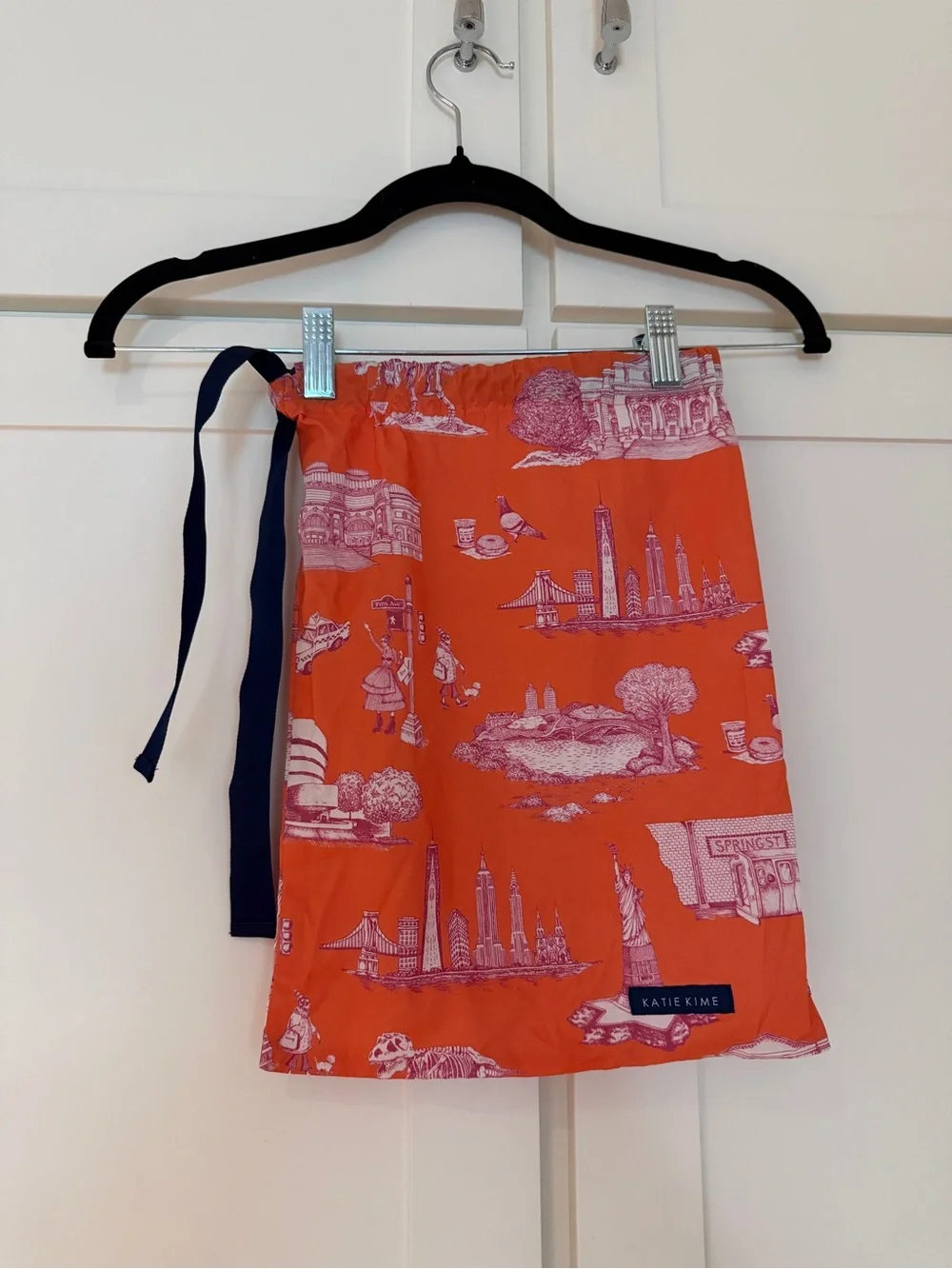 Katie Kime New York Toile Pajamas Short Set XS